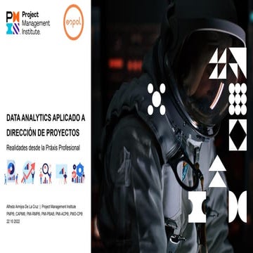 Data Analytics Aplicado a la Dirección de Proyectos