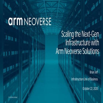 Arm Neoverse solutions @Graviton2-AWS Japan Webinar Oct2020
