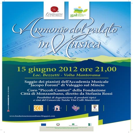 Armonie del palato in musica