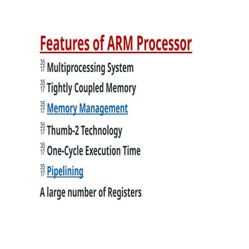 ARM architecture in advanced microprocessor technology.pptx