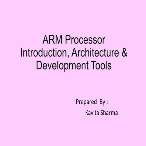 ARM7-ARCHITECTURE | DOCX
