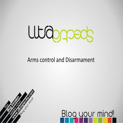 Arms Control AND Disarmament