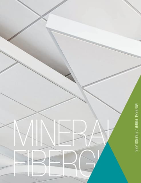 09 Armstrong Ceilings Mineral Fiber Fiberglass Specifiers Reference