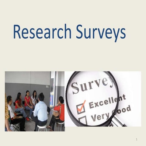 Research Surveys