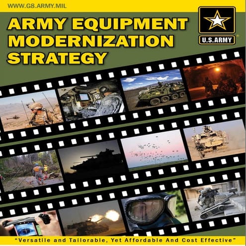 Army Equipment Mod Strategy signed 4 march 2013