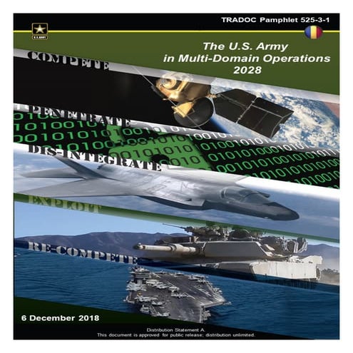 Army in multi domain operations 2028