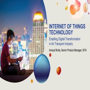 Internet of Things technology - Arnaud brolly