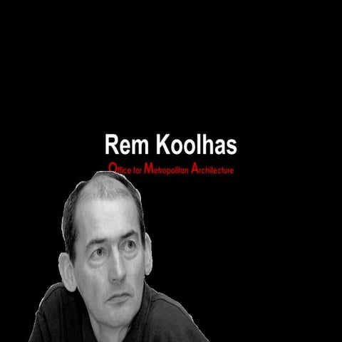 Rem koolhas