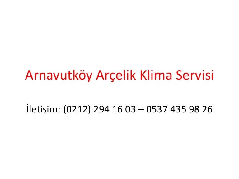 Arnavutköy arçelik