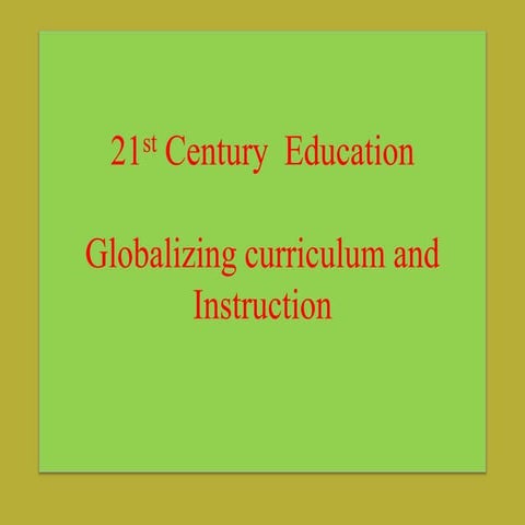 Arnie report.. foundation