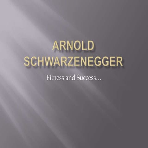 Arnold Schwarzenegger