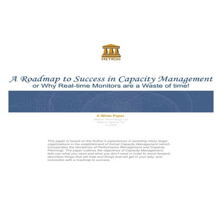 A roadmap to_success_in_capacity_management