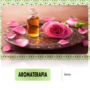 Aromaterapia