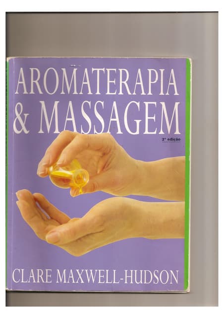 Aromaterapia e massagem