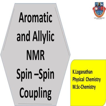 Aromatic  allylic-nmr-spin-spin-coupling