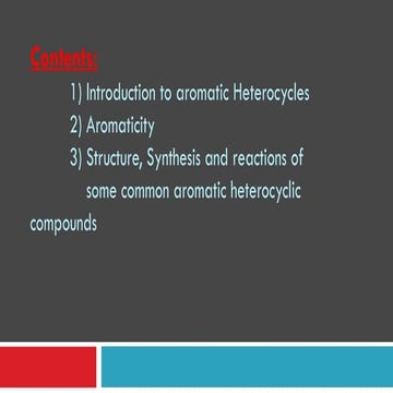 Aromatic heterocycles