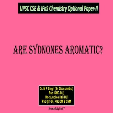 Aromaticity of Sydnones Aromaticity Part 7.pdf