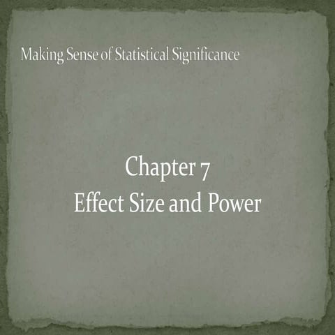 Aron chpt 7 ed effect size