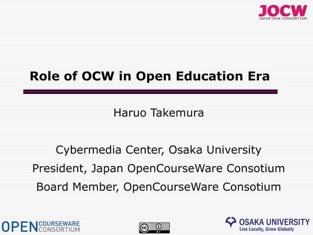 AROOC 2012 Presentation