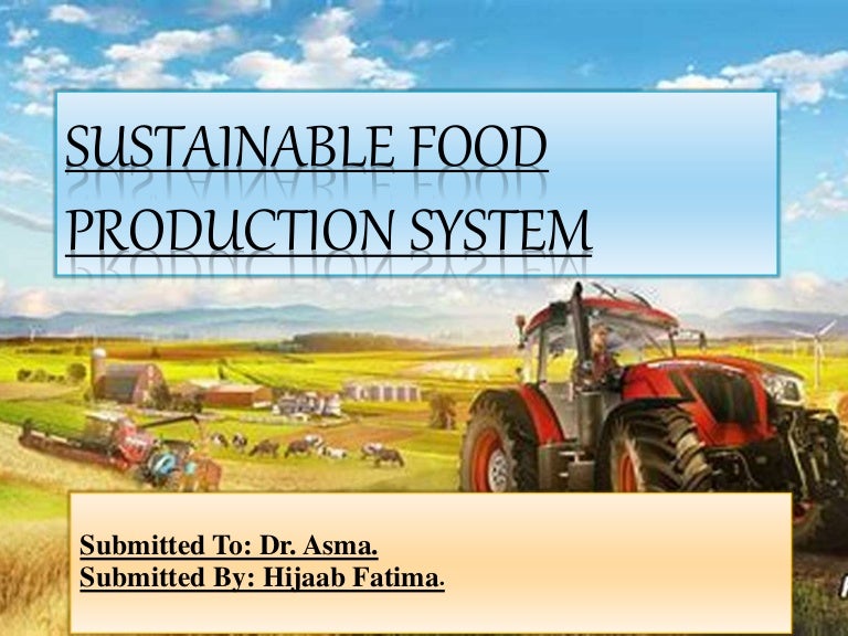 Sustainable Food Production System