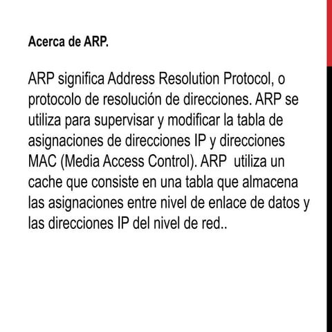 Conceptuales arp rarp | DOCX
