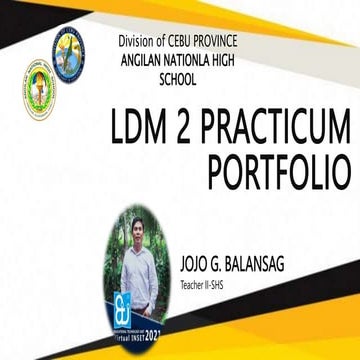 TLE ICT Ldm2 portfolio | PDF