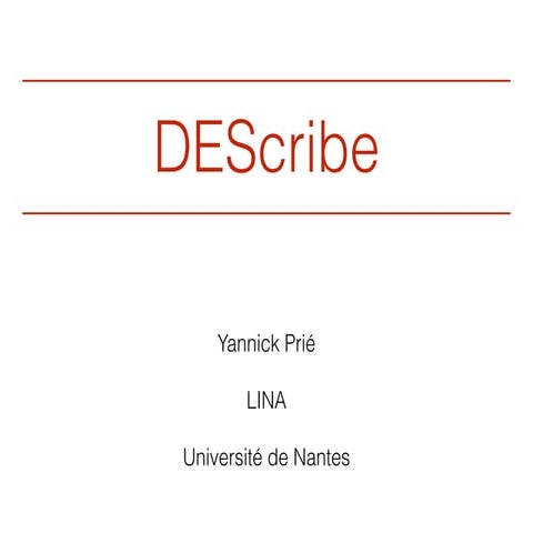 DEScribe : Descriptive Experience Sampling appliqué au desktop