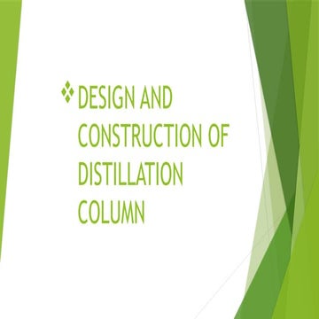 design of distillation column and construction.pptx