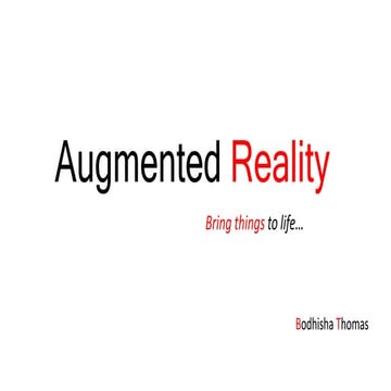 Augmented Reality