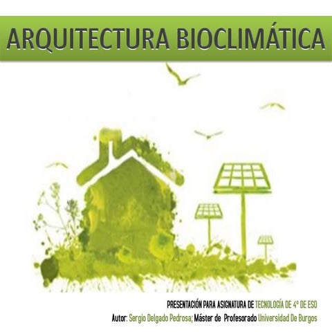 Arquitectura Bioclimática