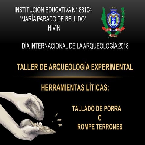 Taller de Arqueología Experimental - Lítico