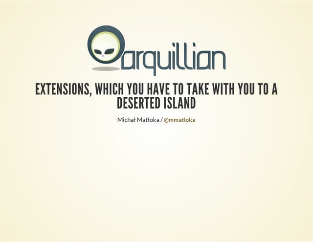 Arquillian Extensions