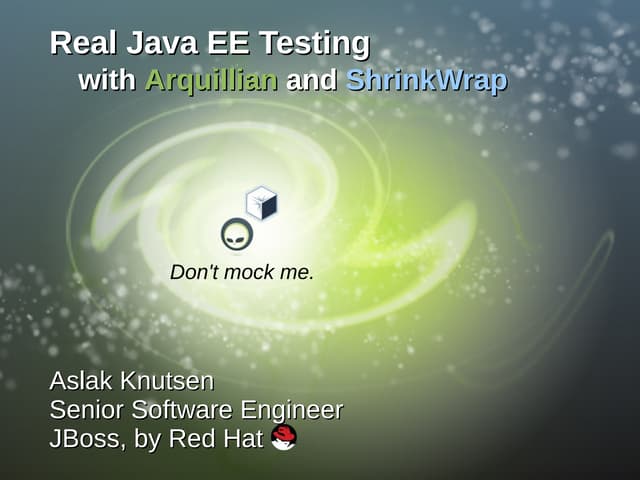 September 2010 - Arquillian
