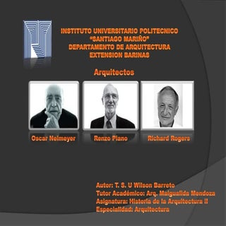Arquitectos neimeier piano-rogers