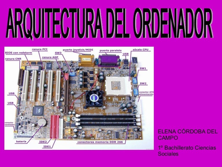 arquitectura del ordenador