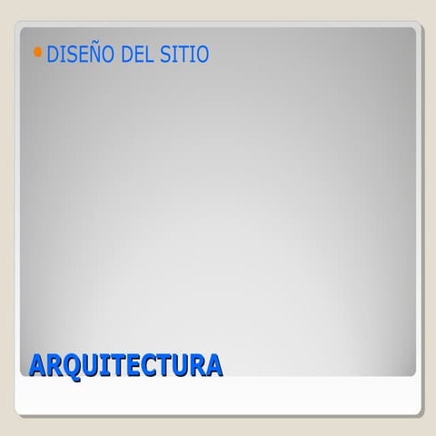Arquitectura