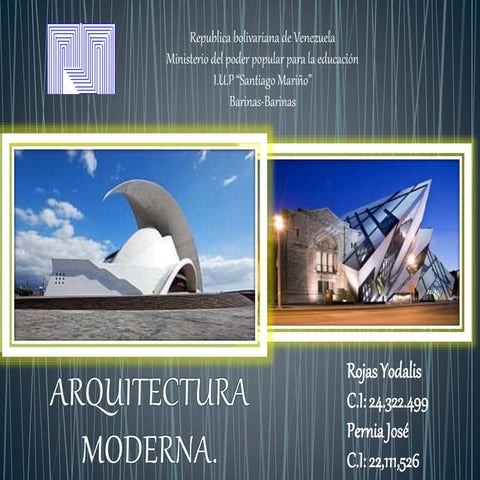 Arquitectura moderna