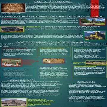 Arquitectura Americana Precolombina.