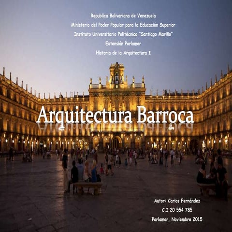 Arquitectura barroca