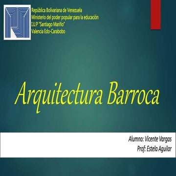 Arquitectura barroca