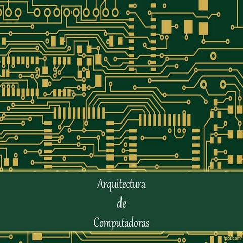 Arquitectura de computadoras