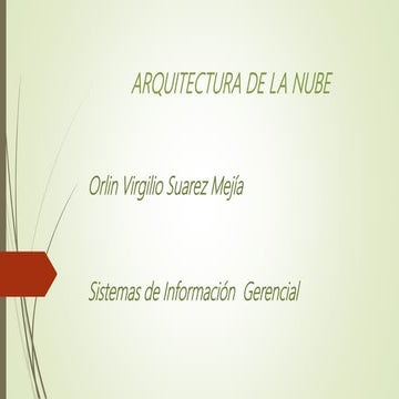 Arquitectura de la nube modelos de servicios y despliegue