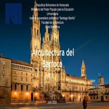 Arquitectura del barroco