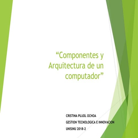 Arquitectura del pc