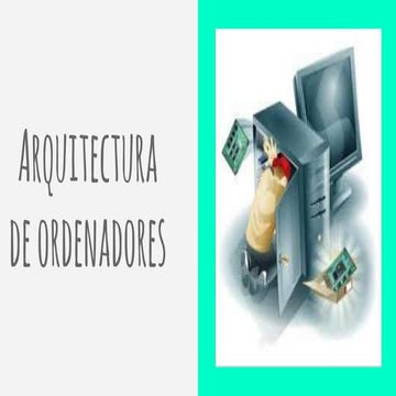Tema 2 Arquitectura De Ordenadores PPTX