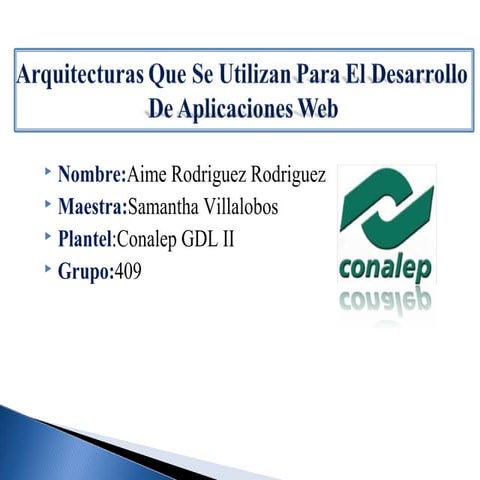 Arquitectura de paginas web