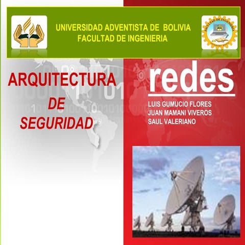 Arquitectura de seguridad de redes
