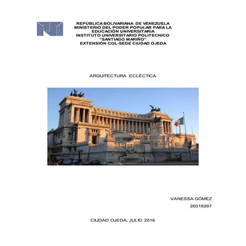 Arquitectura ecléctica