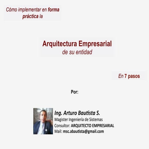 Arquitectura Empresarial