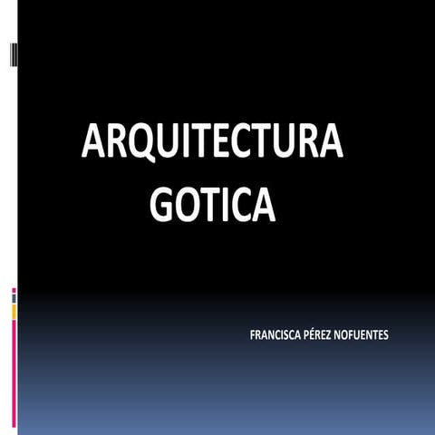 Arquitectura   gotica
